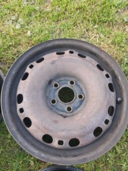 Plechové disky Fabia R15+poklice - 7