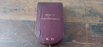 Rakousko Uhersko Vojenský záslužný kříž v etui. - 7