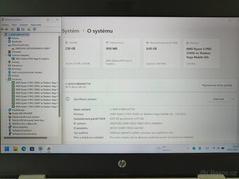 HP ProBook 645 G4/AMD Ryzen 5 PRO 2500U/8GB/250GB - 7