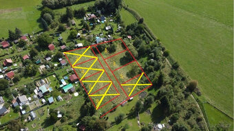 Šumava - Prodej pozemku k výstavbě chaty 650m2 v Sušici - 7