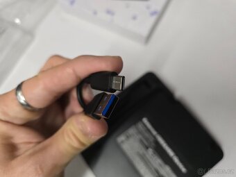 Externí USB3+USB-C vypalovačka CD / DVD SLIM - 7