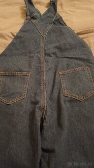 Laclové jeansové kalhoty - 7