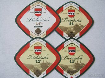 32x pivní etikety Bernard Humpolec série města - 7
