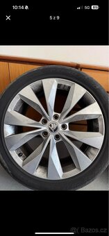 Cassiopeia kola 235/45 r18 5x112 ET44 ŠKODA SUPERB - 7