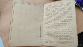 Arbeitsbuch protektorát Čechy a Morava, pracovní knížka - 7