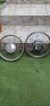 Jawa 555 podsedlový plech a kola.♧♧♧ - 7