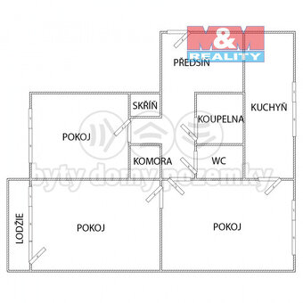 Prodej bytu 3+1, 70 m², Ostrava, ul. Jaroslava Misky - 7