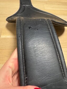 Černý okopávací podbřišník fouganza velikost 125cm. - 7