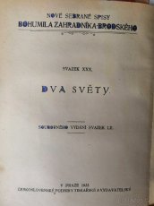 Němcová, Jirásek, Dva světy, Žena válečnho slepce. - 7