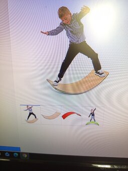 Balanční deska na cvičení - 7