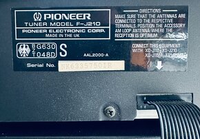 PIONEER XD-J115M a Tuner F-J210 - 7