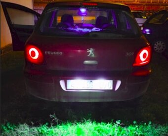 LED osvetleni SPZ EVC značky Peugeot Citroen - 7