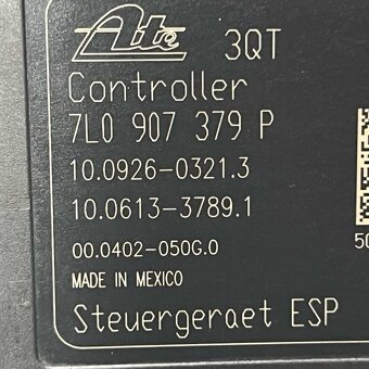 ABS řídící jednotka 7L0907379P 7L0614517C VW Touareg 7L 2010 - 7