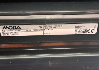 MORA VT548BX multifunkční vestavěná trouba. - 7