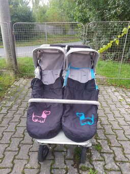 2x Kočár EasyWalker Duo + 1x2 vajíčka Cybex Aton 5 včetně př - 7