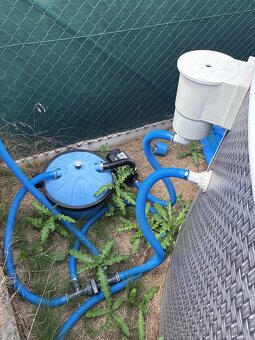 Bazén Azuro Vario ratan 3,6x1,2m + solární ohřev + filtrace - 7