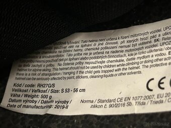 Dětská lyžařská helma Relax Twister VISOR RH27G - vel.S - 7