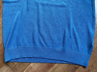 Nový pánský bavlněný svetr C&A do "V" - L - 7