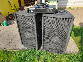 Pasivní reprobedny Ac Akustika + zesilovač BEHRINGER EP 2500 - 7