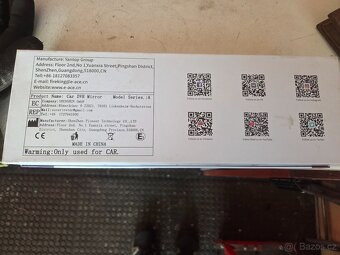 Kamera do auta, digitální zrcatko - 7