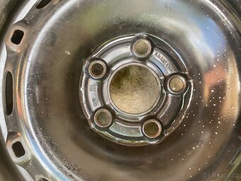 Plechové disky 4 ks Velmi dobrý stav - 7