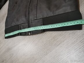 Pánská bunda z umělé kůže vel. M - 7