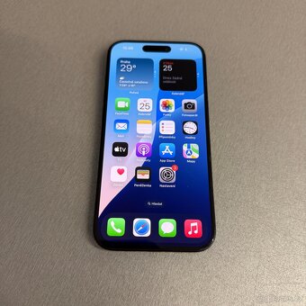 iPhone 15 Pro 256GB blue titan, pěkný stav, rok záruka - 7