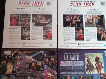 Sbírka Laserdisk STAR TREK 10KS - 7