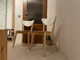 Židle IKEA NORDMYRA  2ks jako nové - 7
