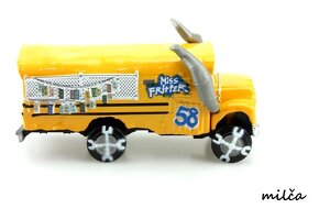 KOVOVOVÝ MODEL MISS FRITTER- AUTA CARS - 7