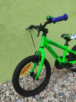 Značkové dětské kolo CORE NIPPER 16" (zelená) - 7