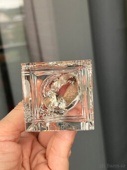 Ruckl Soška, plastika Kočka 8 cm, křišťálové sklo - 7