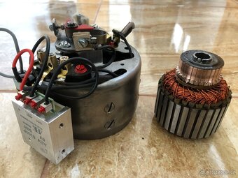 Jawa 250 / 353 kývačka půlbubnová zapalování po GO , + pól - 7