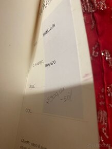 Nové společenské dlouhé hedvábné šaty maturitní ples - 7