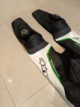 Alpinestars Motegi V2-Pánská kožená moto kombinéza, dvoudíl - 7