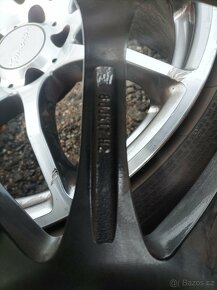 Alu kola Tomason 5x114,3 r17 et 40 pneu 215/45/17 - 7