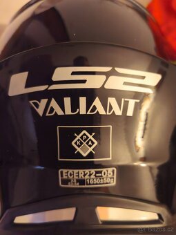 Přilba LS2 Valiant 399 XS nová - 7