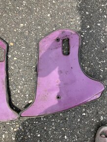 Jawa 250 Kývačka zimní výbava boční kryty motoru - 7