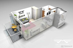 Pronájem byty 1+kk, 34 m2 - Praha - Dolní Měcholupy - 7