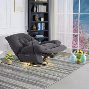 Polohovací elektricky ovládané křeslo TV-7089 GREY2 - 7