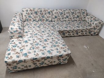 Rozkládací sedačka 290×195 cm ,gauč , postel , pohovka - 7