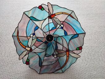 STAROŽITNÝ LUSTR značky TIFFANY. - 7