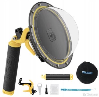 Go pro hero 8, příslušenství, podvodní kopule, 64 gb - 7