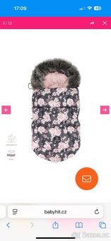 Zimní fusak Makaszka s rukávníkem - 7