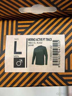 SENSOR MERINO pánské triko | Vel. L| Active PT Track | NOVÉ - 7