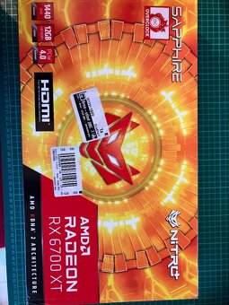 12GB GDDR6 AMD RX 6700 XT Sapphire NITRO+ - 7