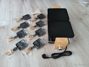 Elektrický gril raclette, designový, luxusní 1200W 4V1 - 7