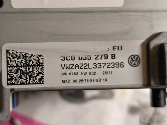 VW RNS315 BT DAB autorádio navigace 3C0035279B - 7