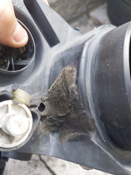 Levé přední světlo vw passat b6 - 7