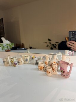 Sada porcelánových miniatur - 7